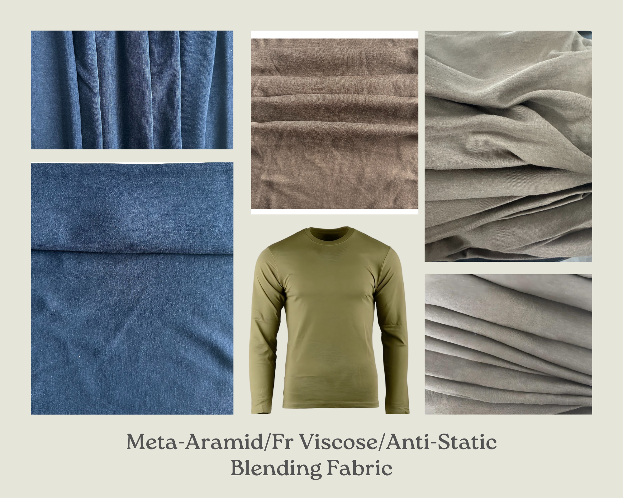 Meta-AramidFr ViscoseAnti-Static Blending Fabric