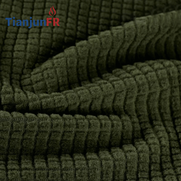50% Modacrylic 50% Wool Knitted Fabric