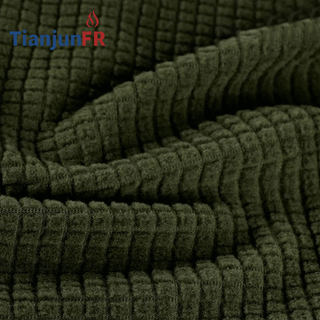 50% Modacrylic 50% Wool Knitted Fabric