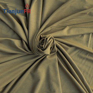 68% Modacrylic 29% Viscose 2% Spandex Blending Knitted Fabric