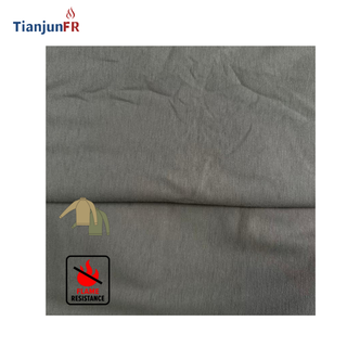 Fireproof Knit Fabric | Modacrylic, Lyocell & Spandex Blend