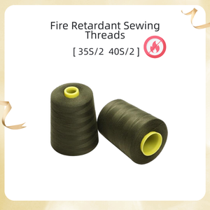 High-Temp & Flame Resistant: 100% Meta-Aramid Sewing Threads