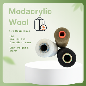 75/25 Modacrylic Wool Yarn | Flame Retardant Blended Yarn Supplier