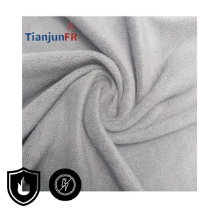 Anti-Static Modacrylic Cotton Fleece Fabric | Flame Resistant & Low Pilling