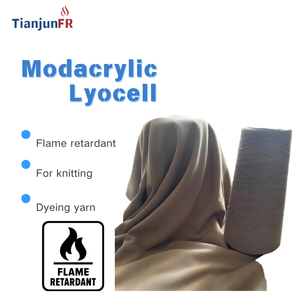 Modacrylic Lyocell FR Yarn - Durable Blend for Protective Clothing Fabric 