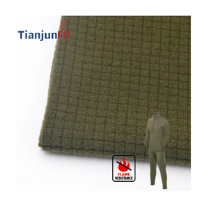 Modacrylic & Wool Plaid Fleece: Warm, Safe & Durable