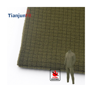 Modacrylic & Wool Plaid Fleece: Warm, Safe & Durable