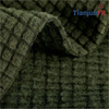 Heavy-Duty Plaid Fleece Fabric | Wool/Modacrylic Blend for Protection