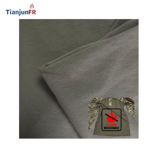 High-Quality FR Modacrylic Lyocell Spandex Jersey Knit Fabric 