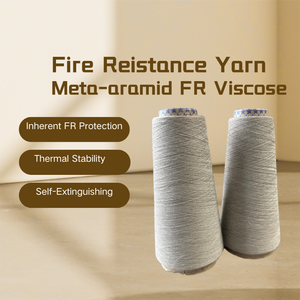 Breathable Anti-static Blending Yarn | FR Viscose Meta-aramid Blend