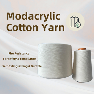 Fire-Resistant Modacrylic Cotton Yarn | Flame Retardant Blended Yarn