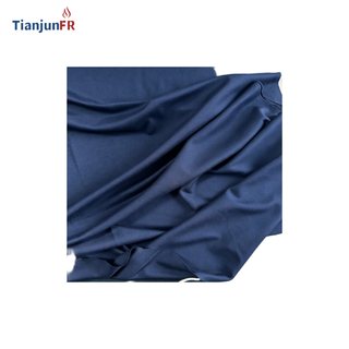 Inherent FR Modacrylic Cotton Anti-static Interlock Fabric for Military & Firefighter Base Layer