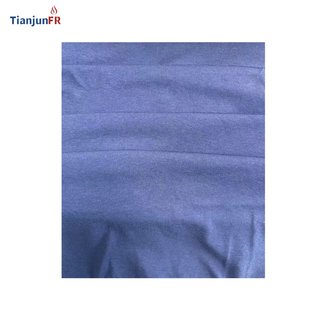 Tessuto in maglia interlock misto modacrilico/cotone antistatico all'ingrosso per uniformi industriali