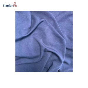 Tessuto interlock antistatico in cotone modacrilico | FR intrinseco per l'abbigliamento da lavoro DPI